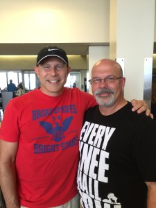 With one of my very best friends--Pastor Chuck O'Neal of Beaverton Grace Bible Church (Beaverton, OR).