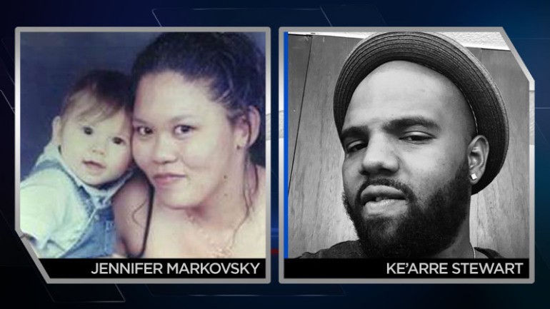Jennifer Markovsky, 35, and Ke’Arre Stewart, 29, were allegedly murdered by Richard Lewis Dear, 57, at the Planned Parenthood in Colorado Springs (CO). Both Markovsky and Stewart had accompanied friends to the abortuary.
