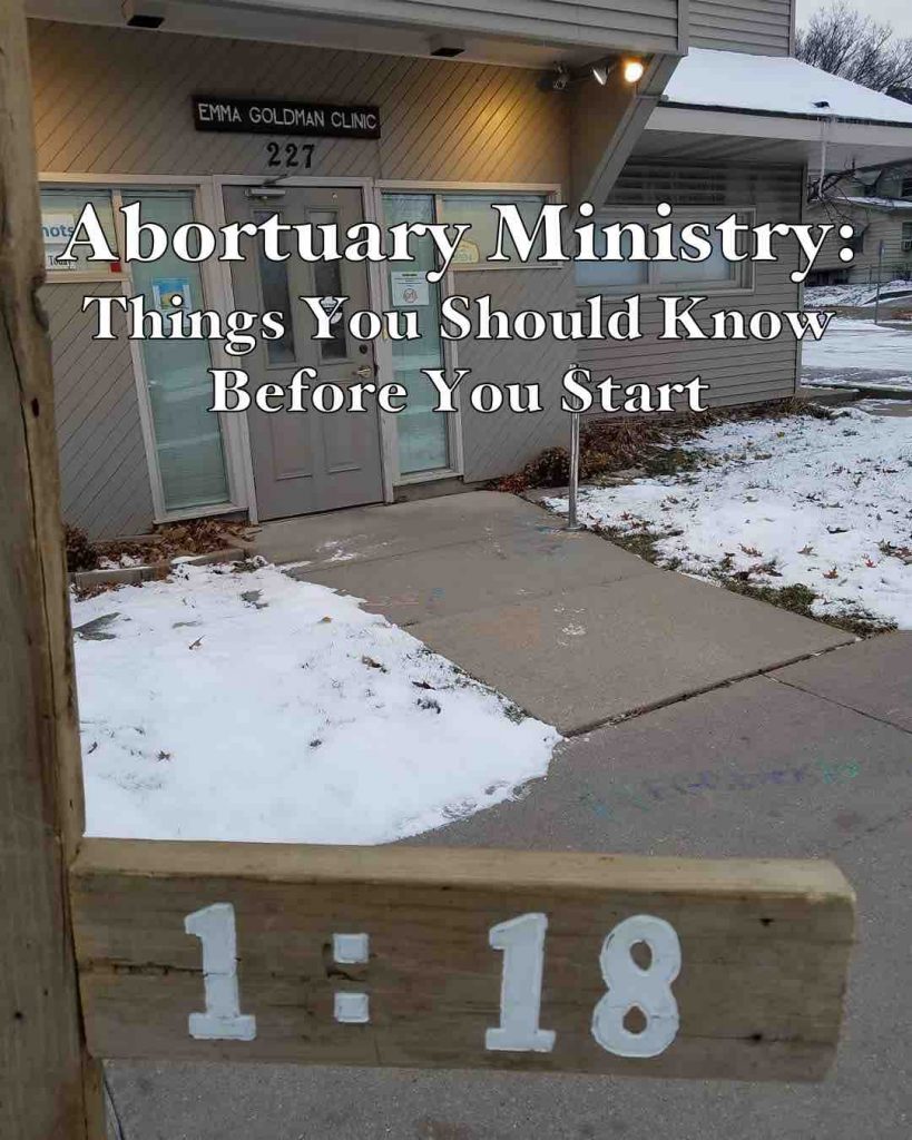 Abortuary Ministry: Things You Should Know Before You Start